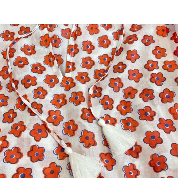 J Crew Floral Kaftan - Picture 9 of 14